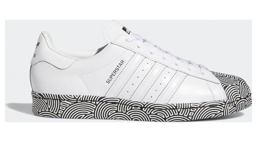 adidas Superstar Cloud White / Core Black / Signal Pink (FY1588)