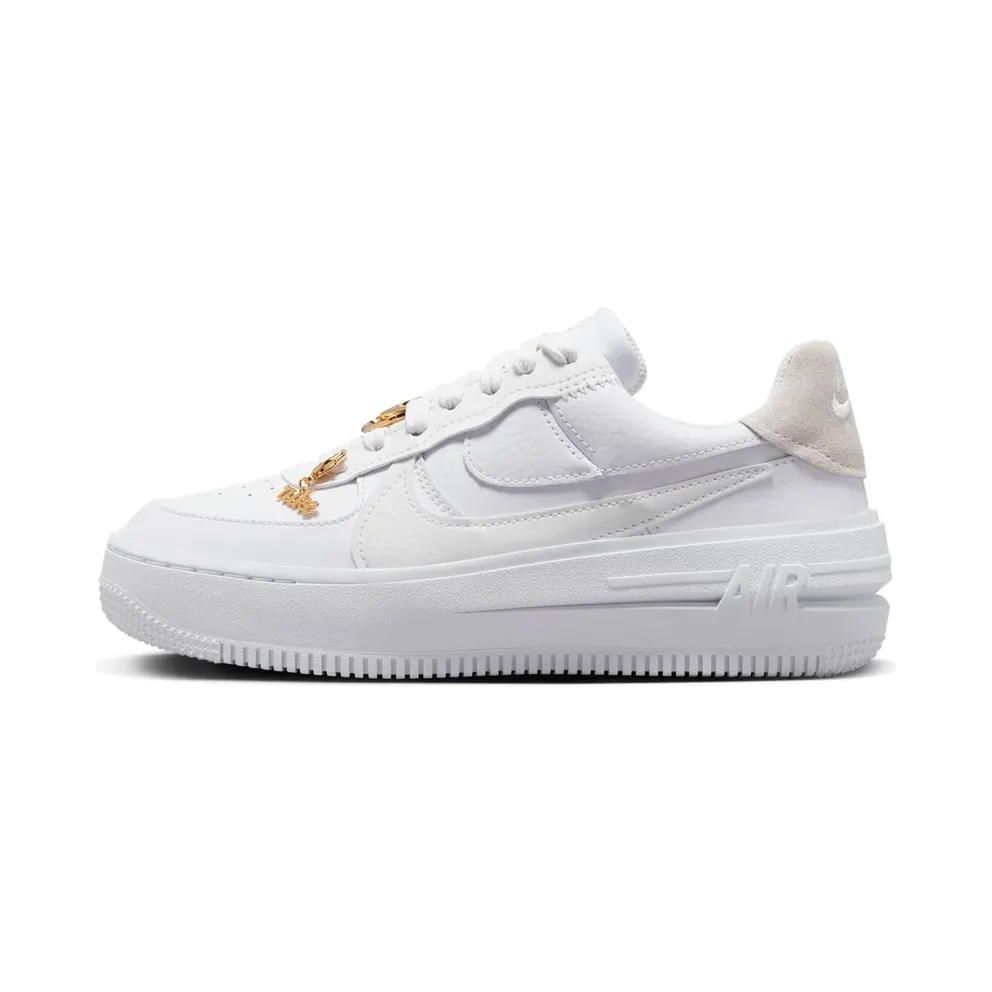 Nike Air Force 1 Low PLT.AF.ORM Bling White Metallic Gold (FB8473-100)
