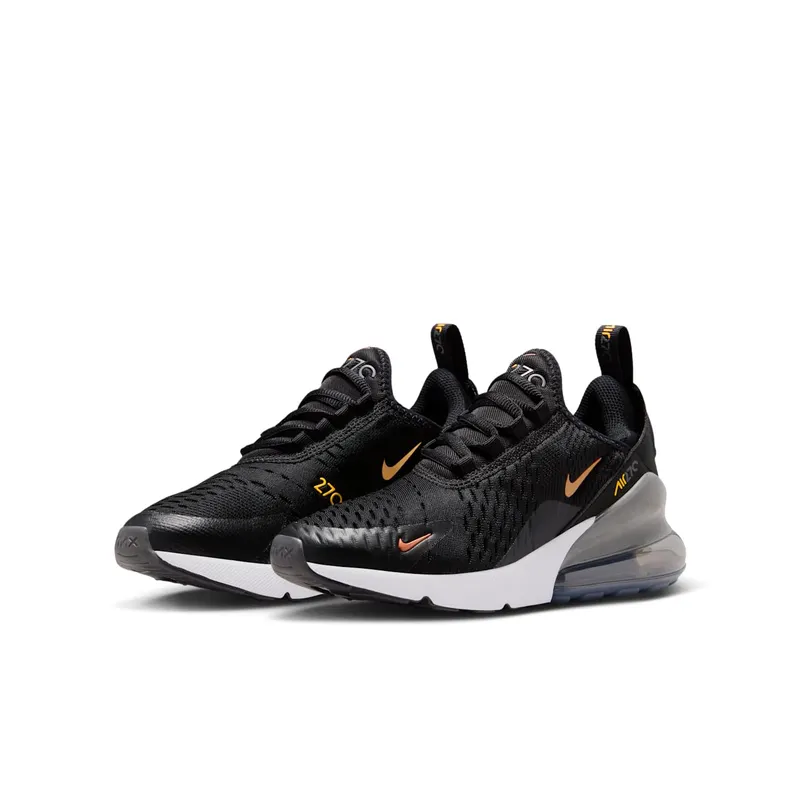 Nike Air Max 270 Black/Laser Orange/Iron Grey/Metallic Copper (943345-045)