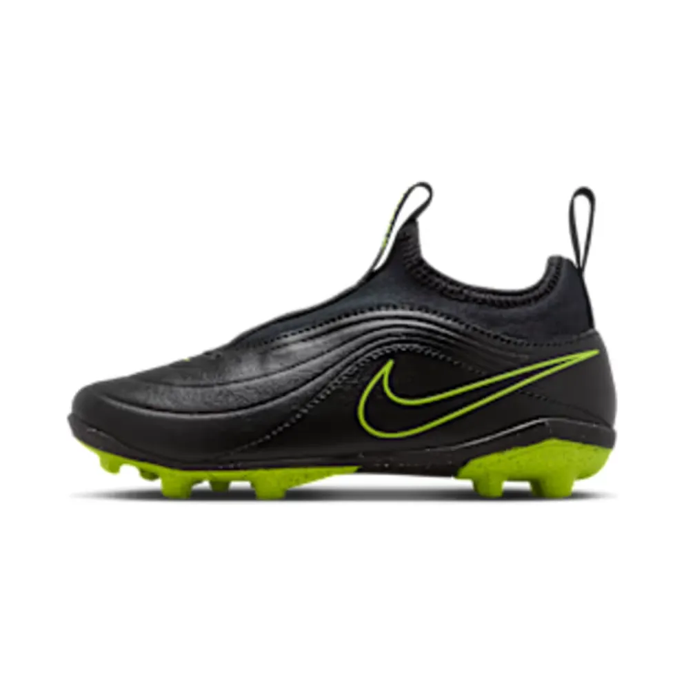 Nike Jr Tiempo Maestro Club Flex ‘ Multi-Ground Low-Top “Black / Volt” (IB5029-007)