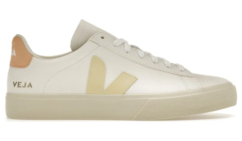 Veja Campo Chromefree Leather White Sun Peach (CP0503140A)