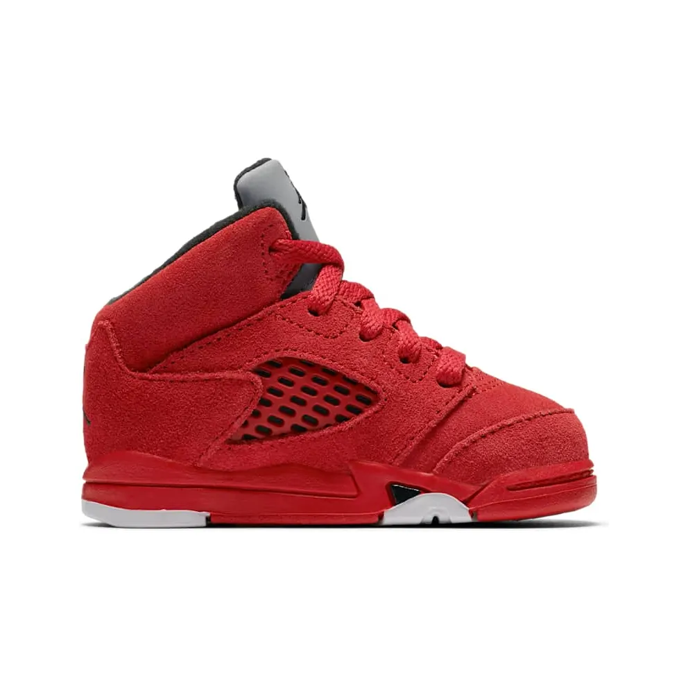Jordan 5 Retro Red Suede (TD) University Red/Black (440890-602)