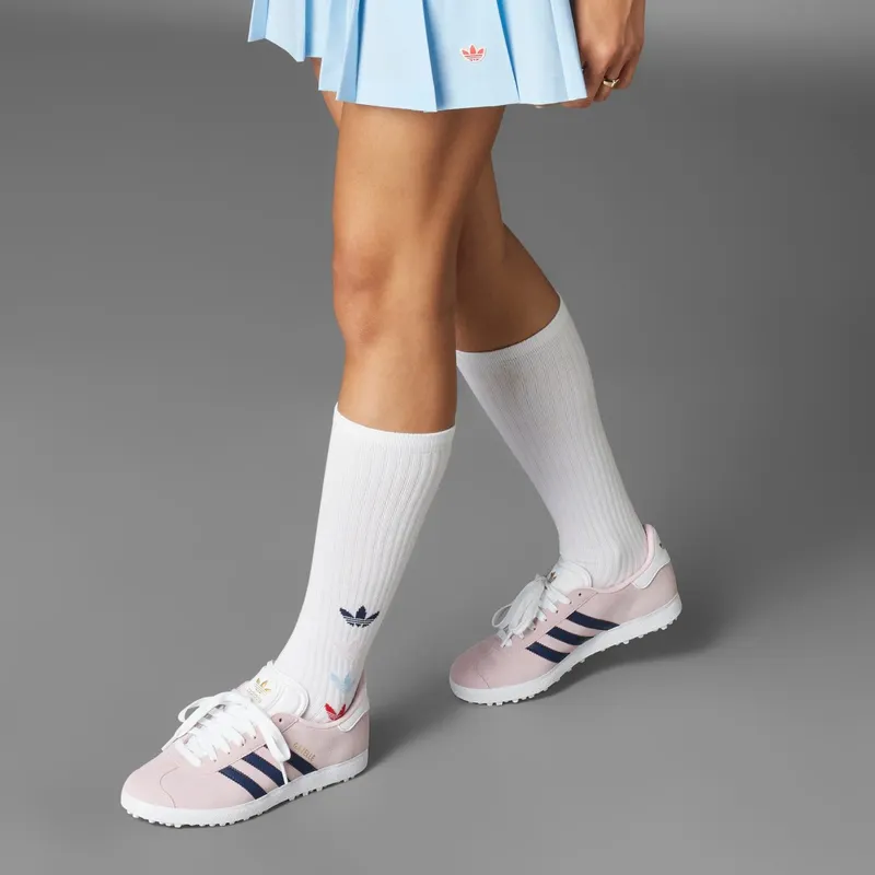 adidas Gazelle Spikeless Golf Clear Pink Night Indigo (JI3941)