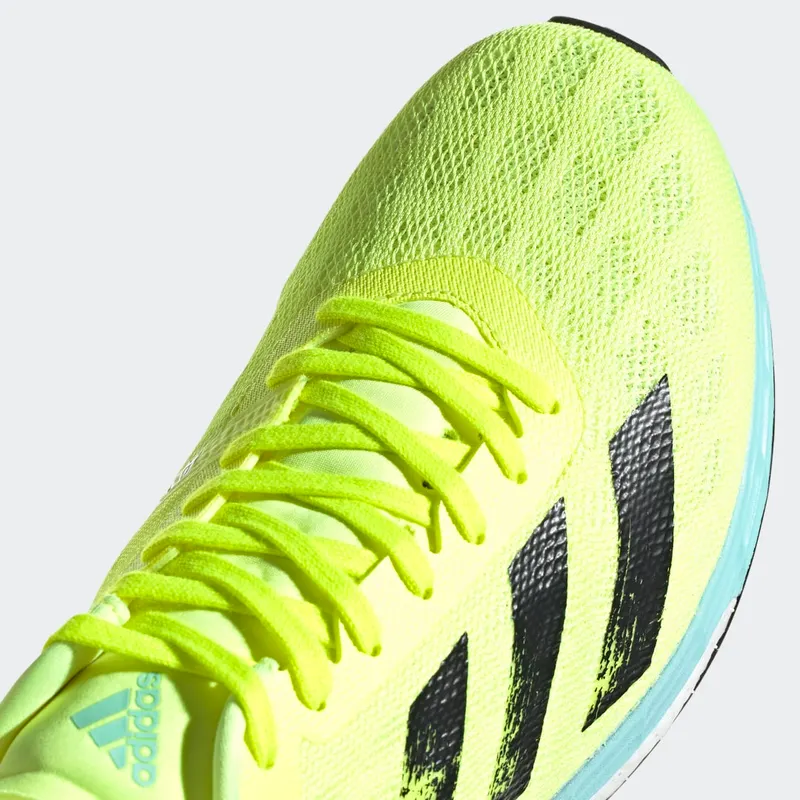 Adidas Adizero Boston 9 ‘Solar Yellow’ Solar Yellow/Core Black/Clear Aqua (H68740)