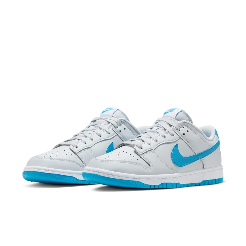 Nike Dunk Low Retro “Pure Platinum Blue Lightning” (DV0831-001)