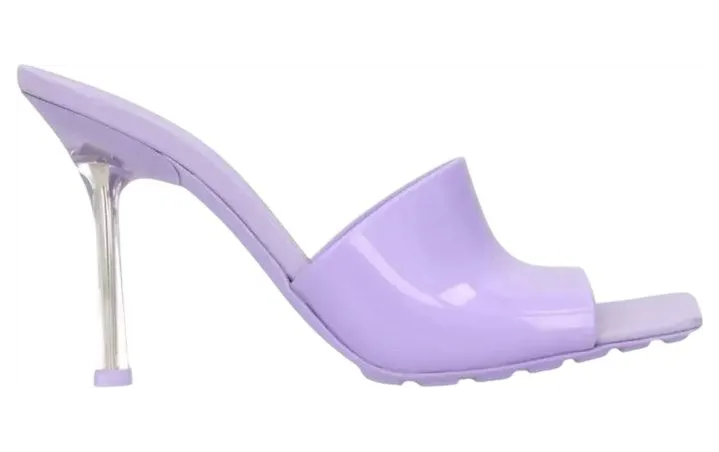 Bottega Veneta Mule Heel Sandal Puddle Sole Wisteria Purple (708896-V2AS0-5119)