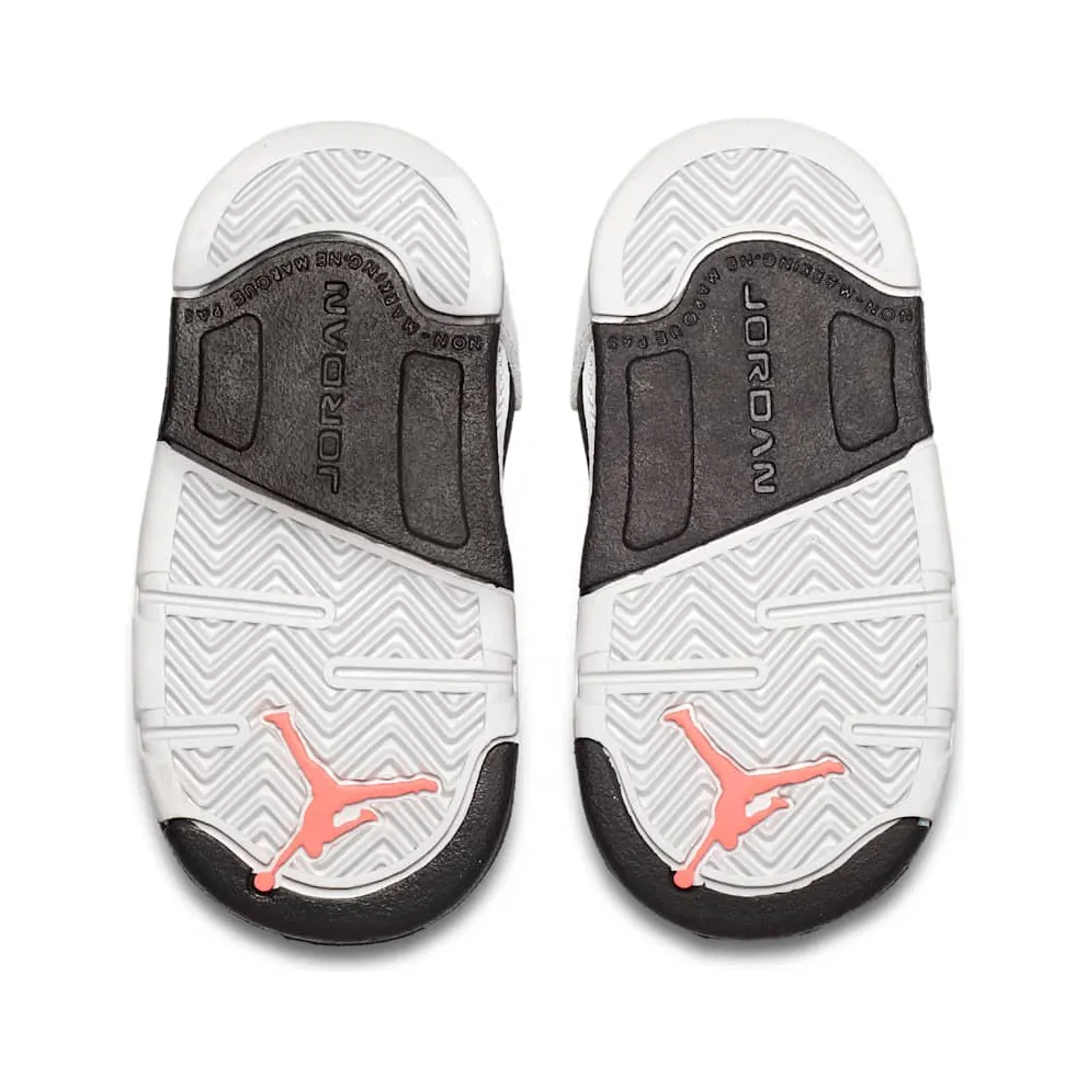 Jordan 5 Retro Sunblush (TD) White/White-Sunblush-Black (725172-115)