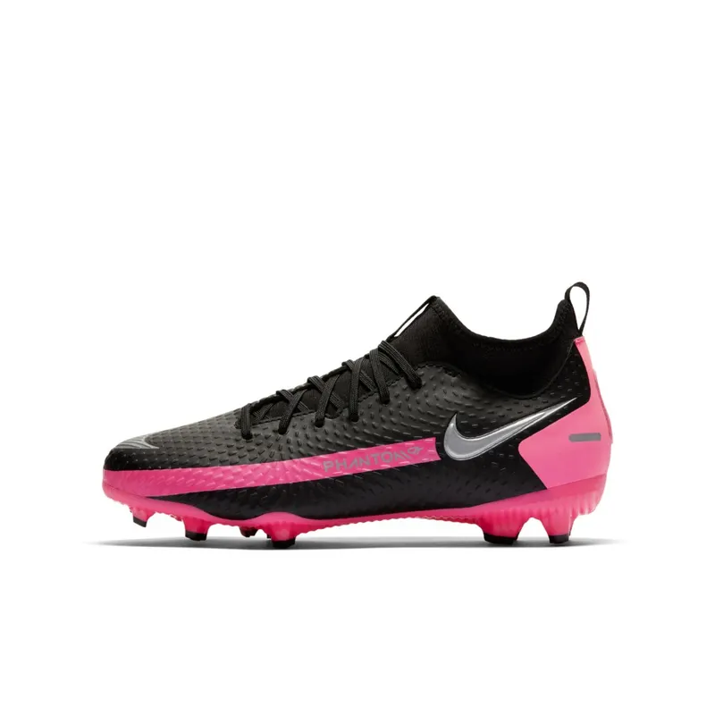 Nike  Phantom GT Academy DF MG Black Pink Blast Black/Pink Blast-Metallic Silver (CW6667-006)
