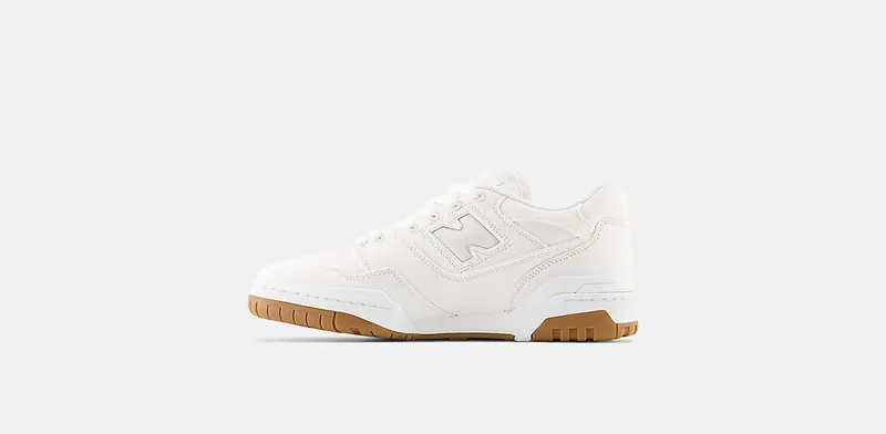 New Balance 550 White Canvas Gum (BB550CVA)