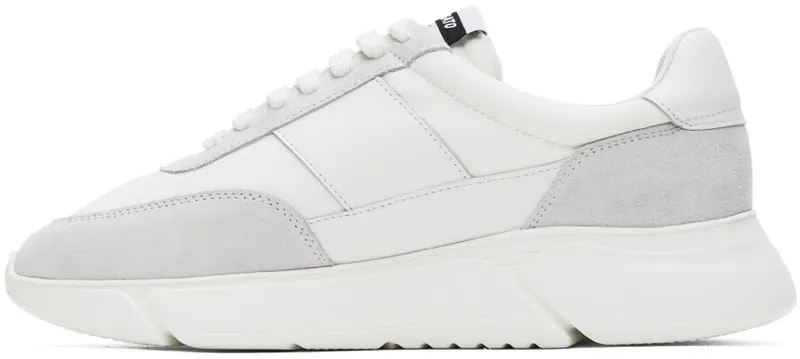 Axel Arigato White & Grey Genesis Vintage Sneakers (27571)