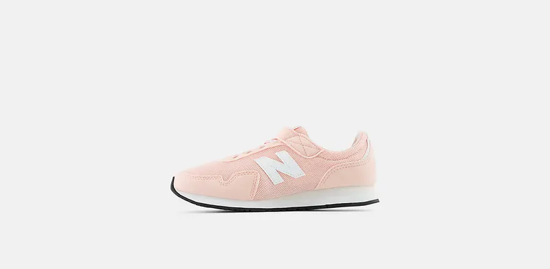 NEW BALANCE 323 BUNGEE LACE W/ HOOK & LOOP TOP STRAP “PINK HAZE / NB WHITE” (PV323PK)