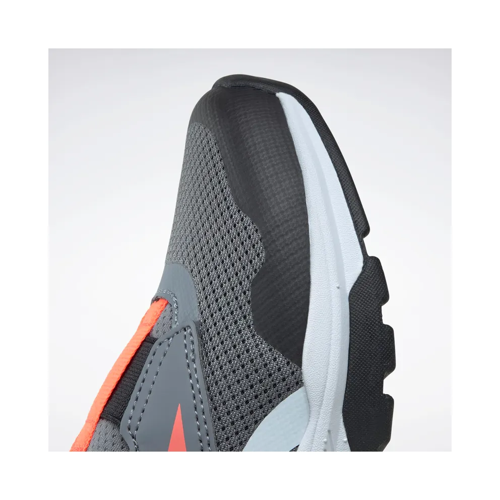 Reebok XT Sprinter Slip-on Shoes Cold Grey 5 / Black / Orange Flare
