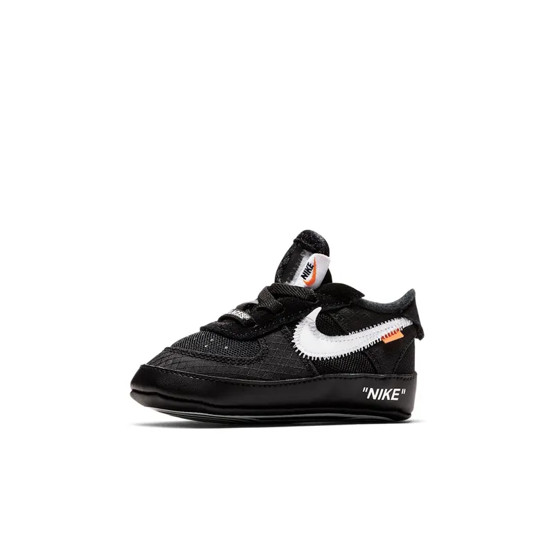 Nike x Off White Air Force 1 Low Black (Toddler) (2018) (BV0854-001)