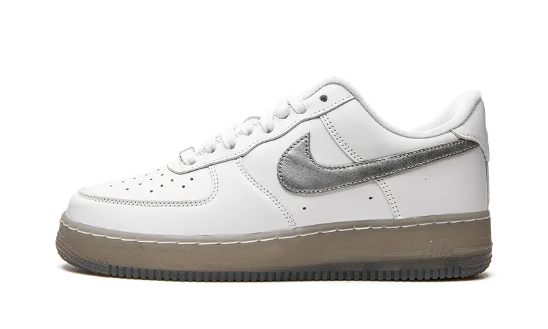 Nike Air Force 1 “White / Metallic Silver” (DX3945-100)