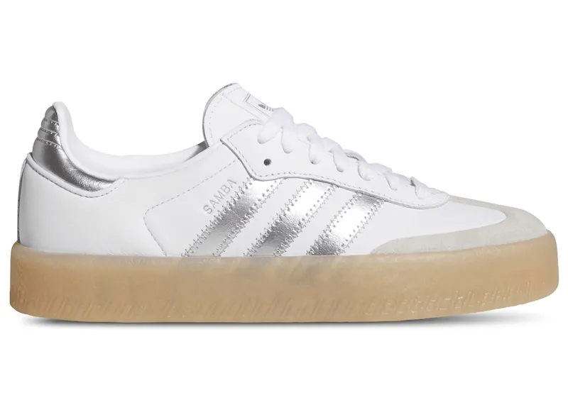 adidas Sambae Cloud White Silver Metallic (JQ8412)