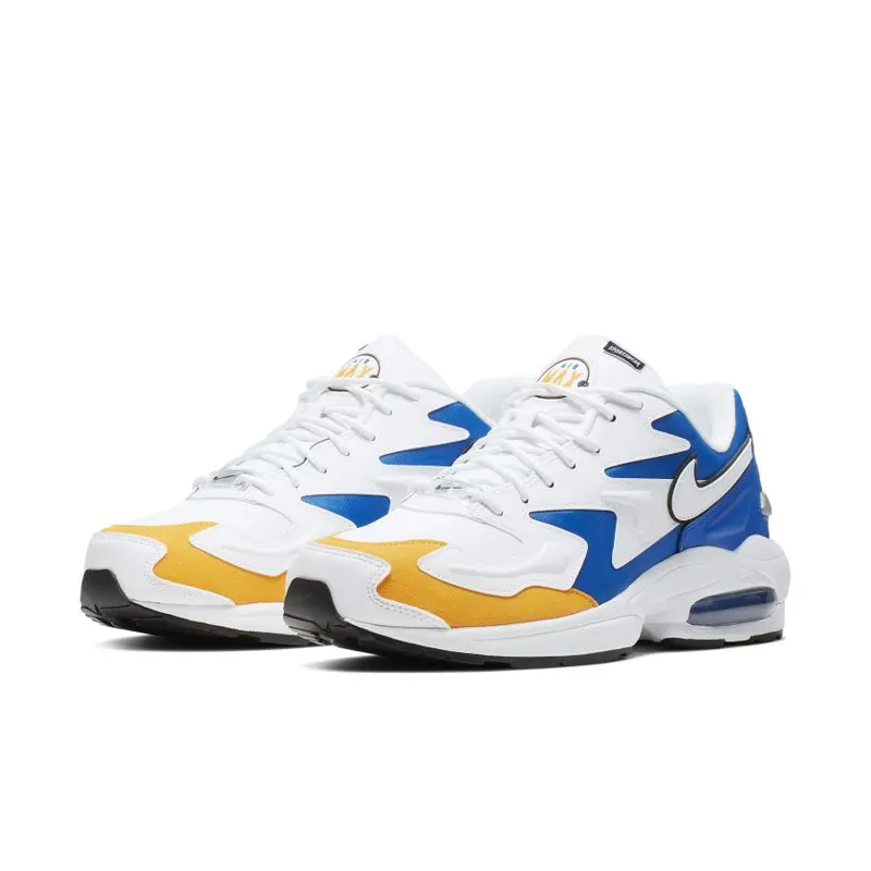 Nike Air Max 2 Light Windbreaker White/University Gold-Game Royal-White (BV0987-102)