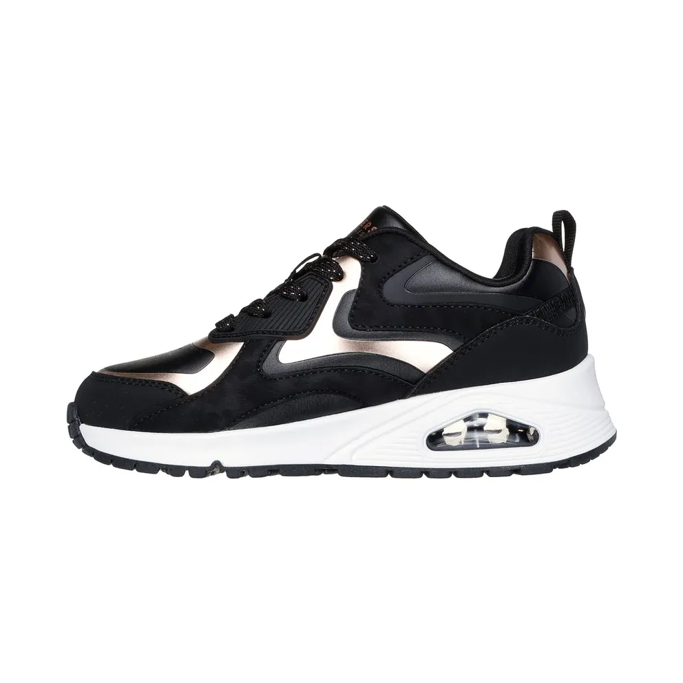 Skechers UNO Gen1 – Color Surge Sneaker Black/Roos Gold