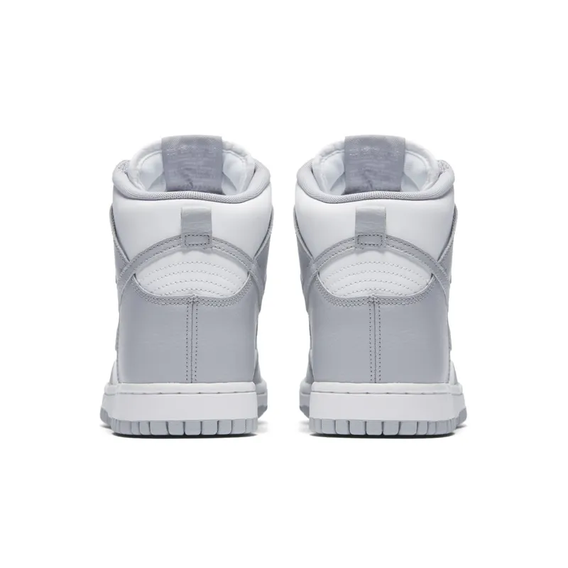 Nike Dunk High White Wolf Grey (W) White/Wolf Grey (899451-100)