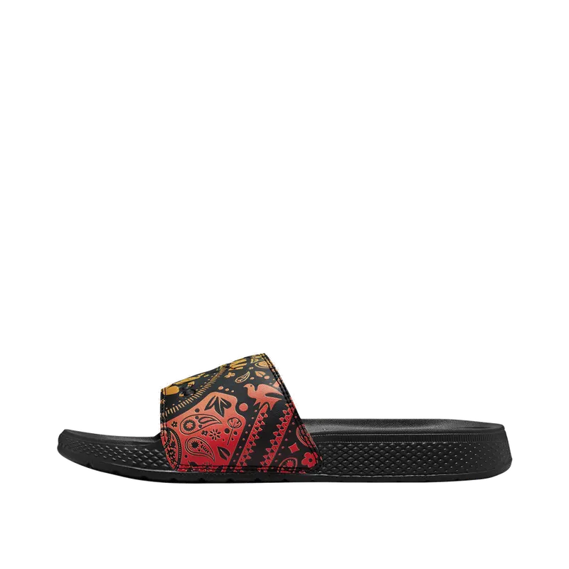 Converse All Star Slide Black/court Purple/orange Rind (A02656C)