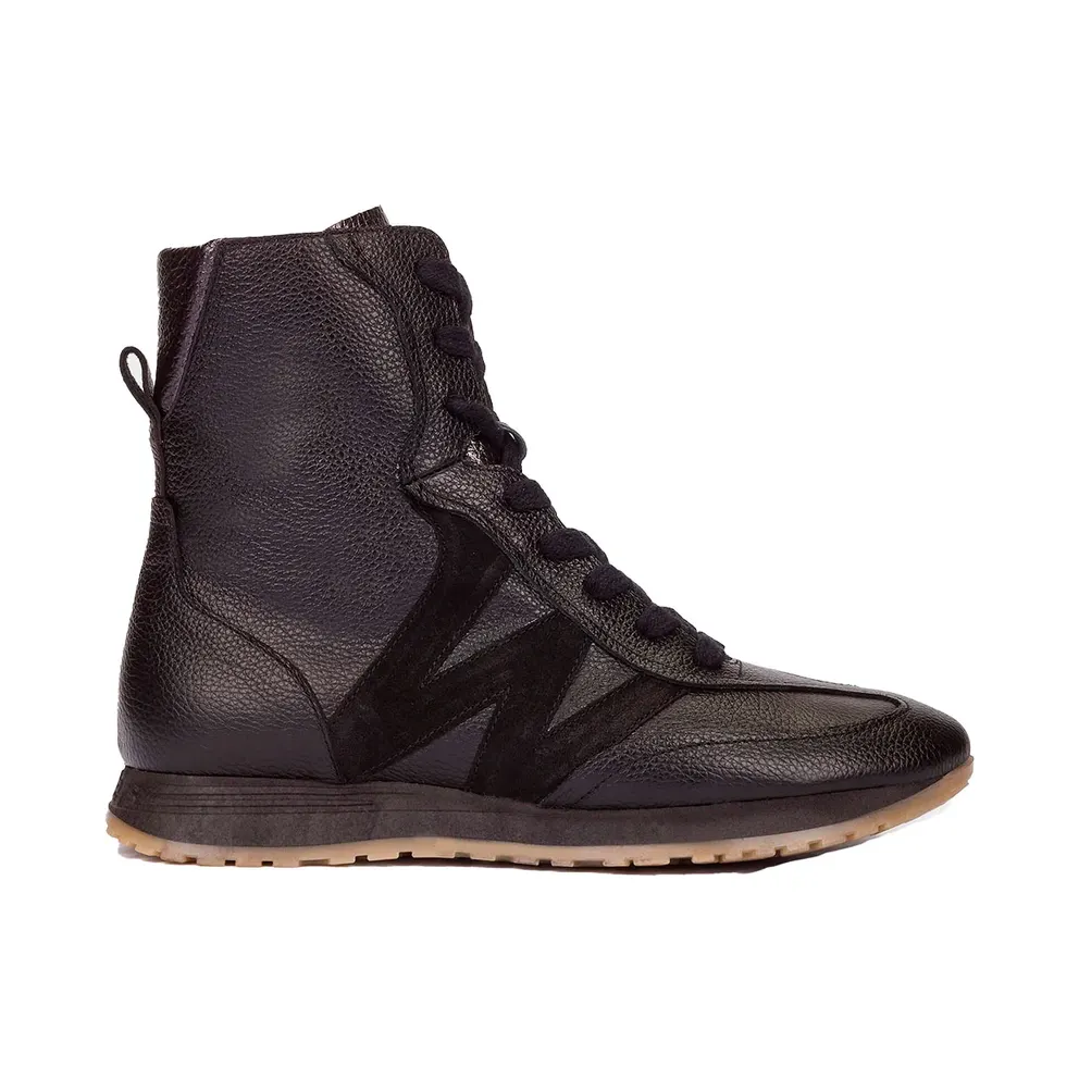 Wonders sneaker Black / Lead (A-4812-Combinacion-Black)