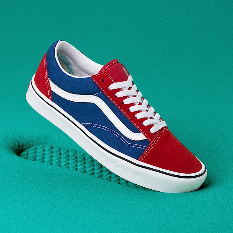 Vans Old Skool ComfyCush ‘Chili Pepper True Blue’ Chili Pepper/True Blue (VN0A3WMAVX1)