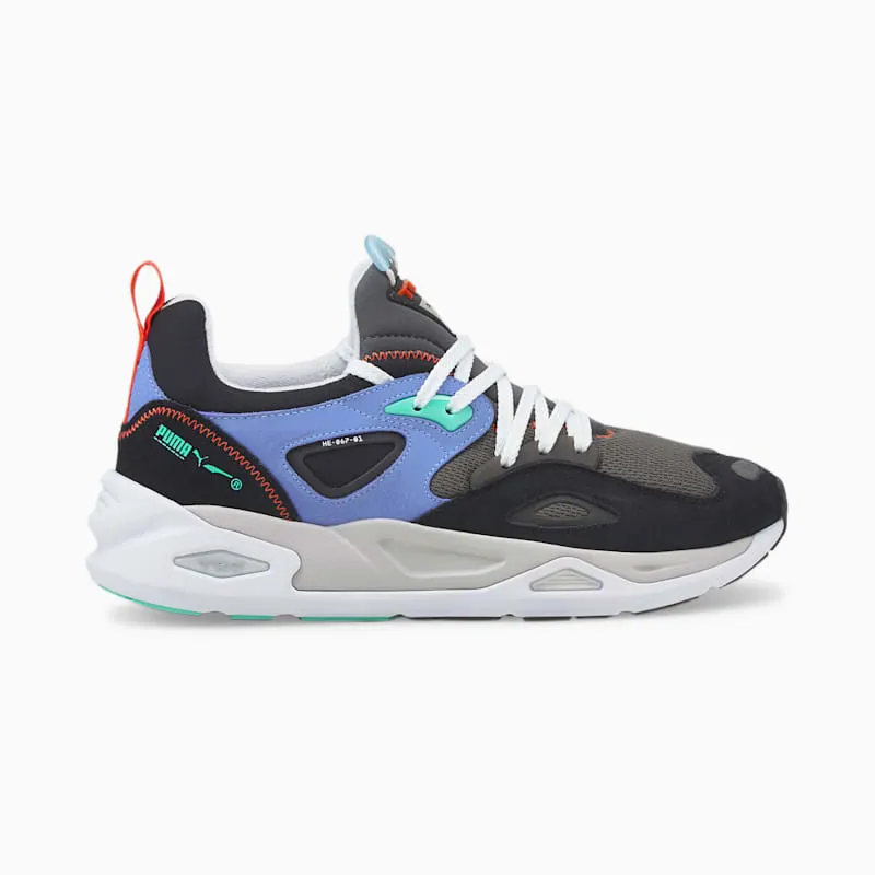 Women’s PUMA Trc Blaze The Triangl Asphalt/Black/Elektro Purple (383104-01)