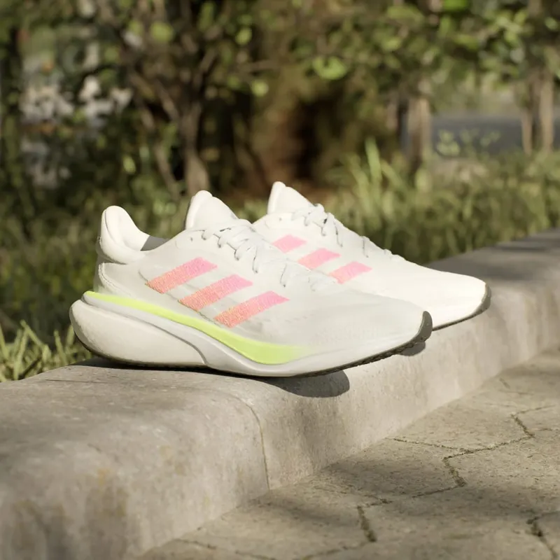 Adidas Supernova 3 Running Shoes Cloud White / Lucid Pink / Wonder Blue (HQ1805)
