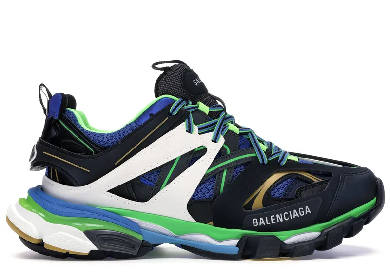 Balenciaga Track Sneaker Green White Blue (2019) (542023-W1GB3-1097 / 542023-W1GB1-1097)