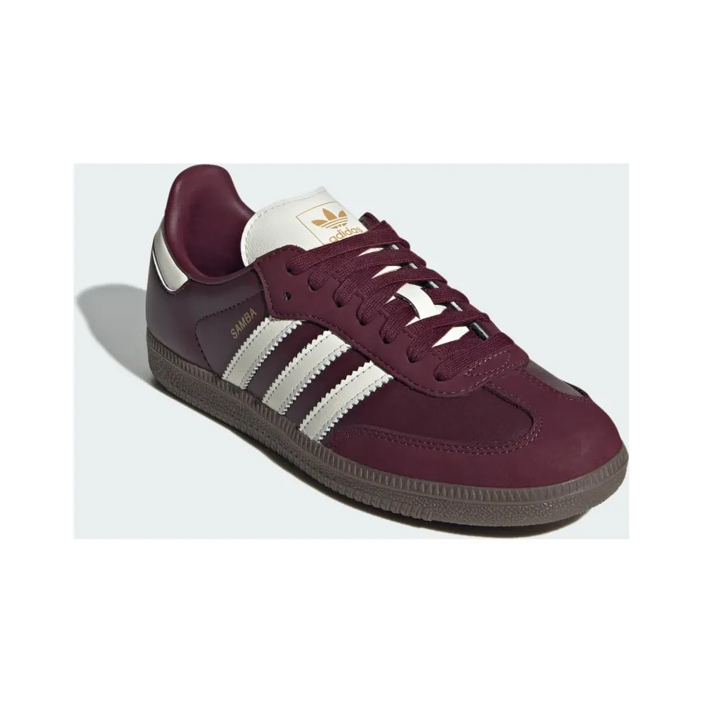 Adidas Samba OG Maroon / Off White / Gum (JR8844)