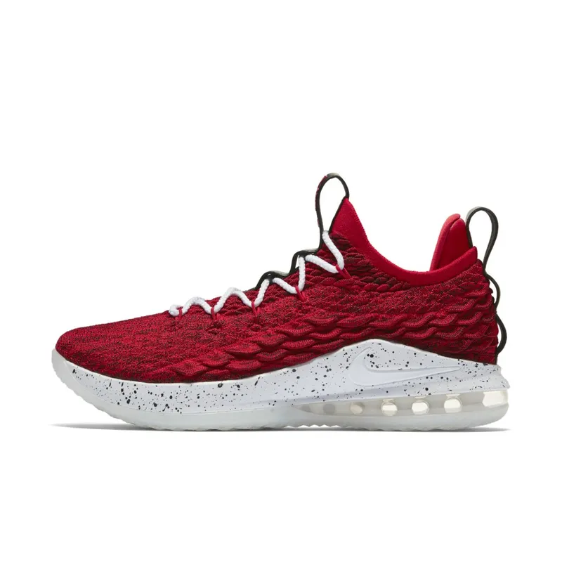 Nike LeBron 15 Low University Red University Red/White-Black-White (AO1755-600)