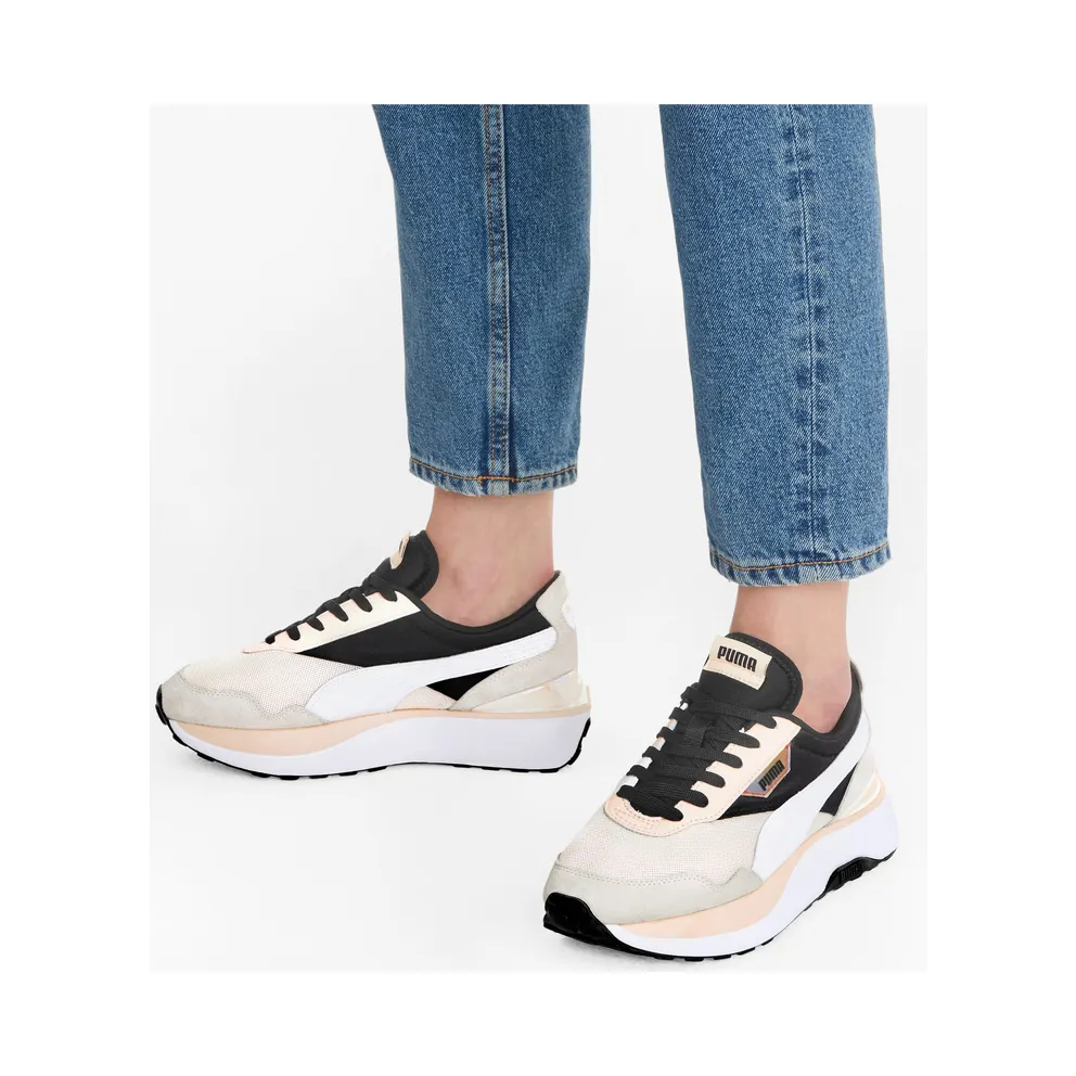 Puma Cruise Rider Iridescent damessneakers Pink/White (37599701)
