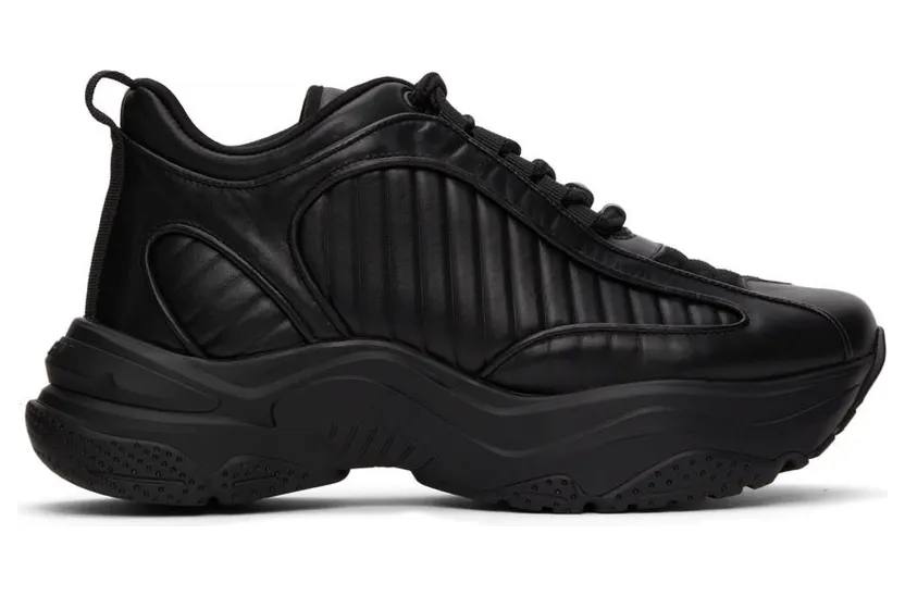 MISBHV Black Kombat Moon Trainer Sneakers (120BM400)