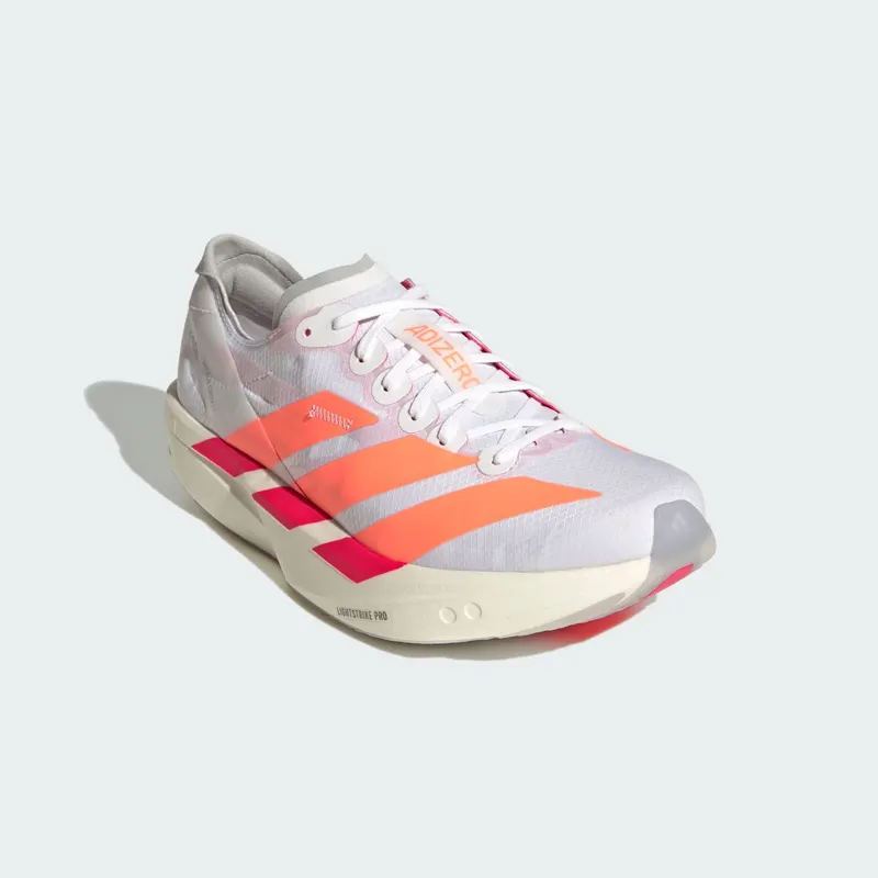 Adidas ADIZERO TAKUMI SEN 11 Cloud White / Beam Orange / Lucid Red (JQ0783)