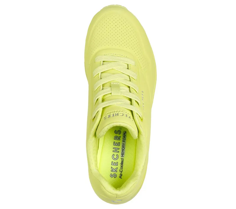 Skechers UNO – Stand on Air Sneaker Limoen
