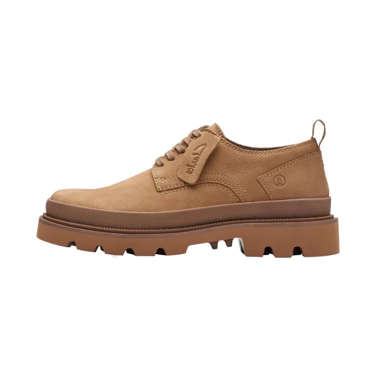 Clarks Badell Lace “Dark Sand Nubuck” (26176088)