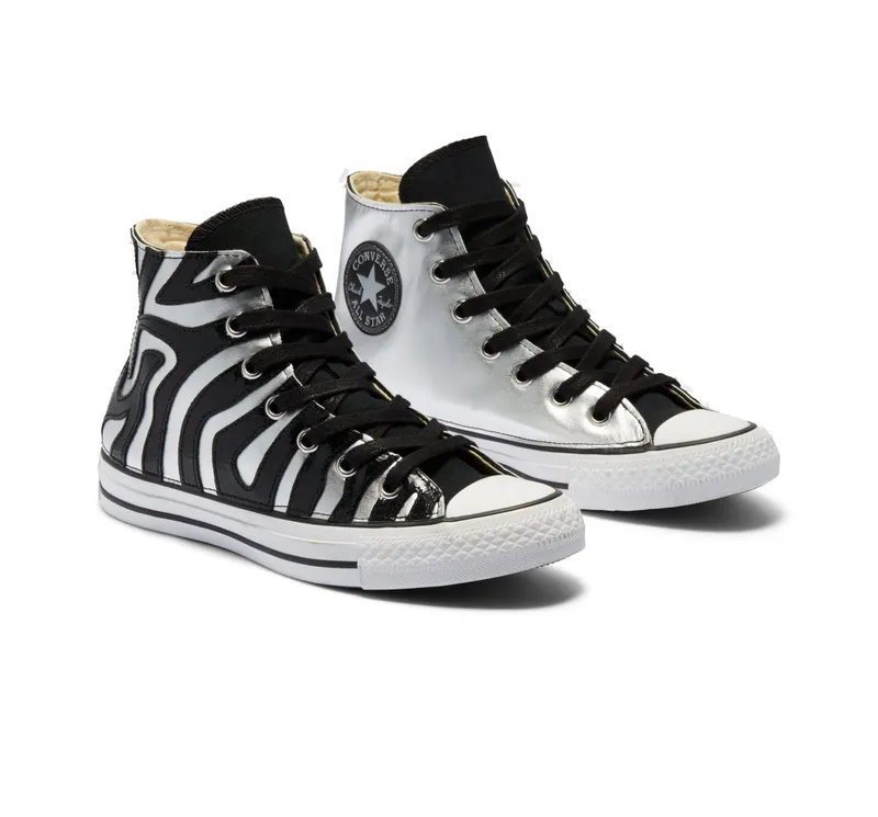 Converse Metallic Zebra Chuck Taylor All Star High Top (169130C)