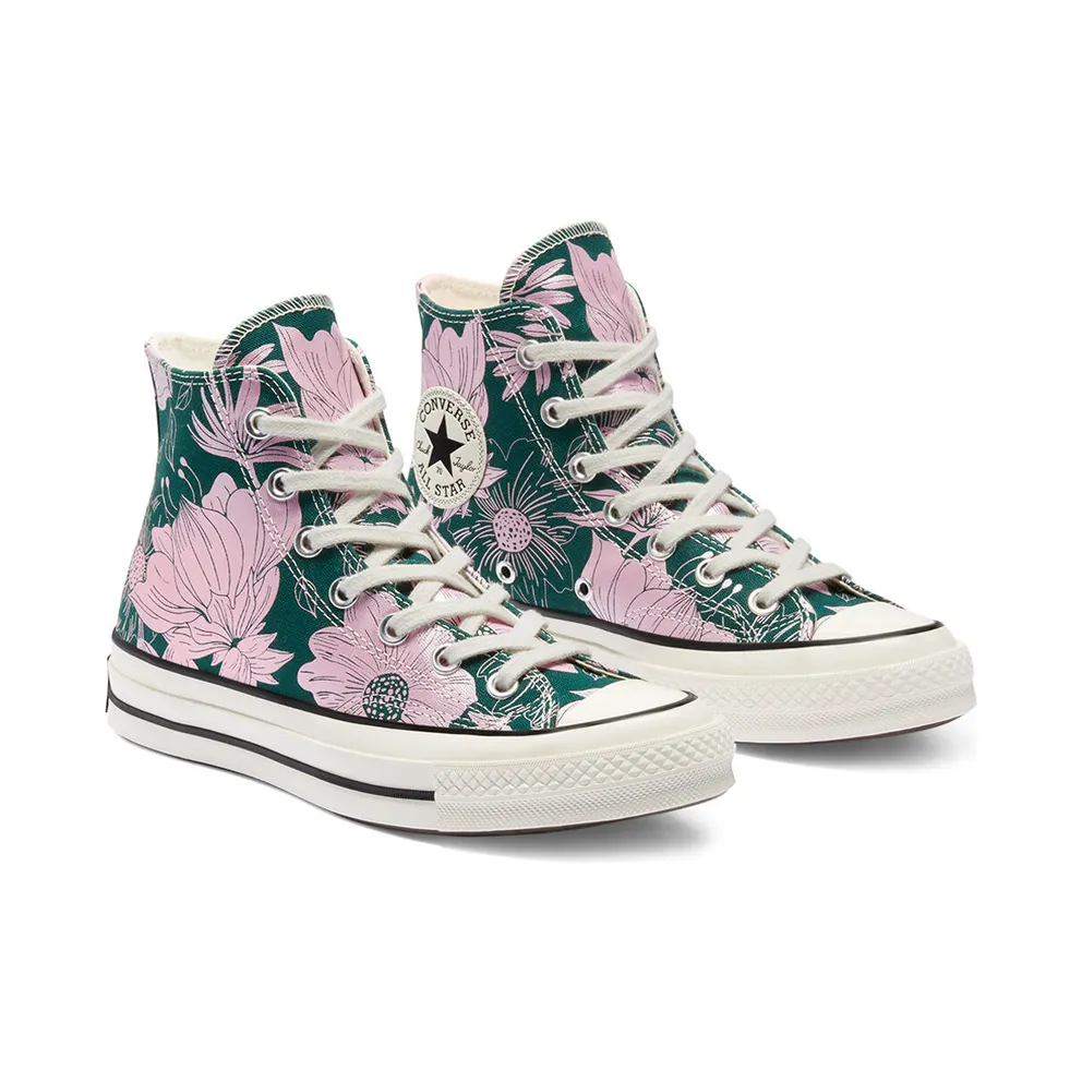 Converse Chuck 70 High ‘Vintage Floral – Midnight Pink Glaze’ Midnight Clover/Pink Glaze (569237C)