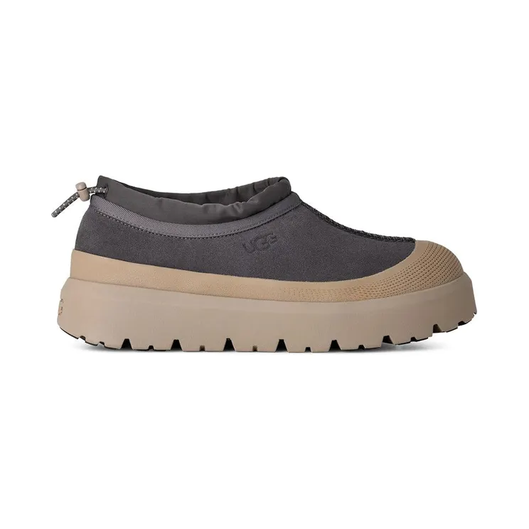 UGG Tasman Weather Hybrid Slipper Obsidian Cobble Grey (1144096-OBB)
