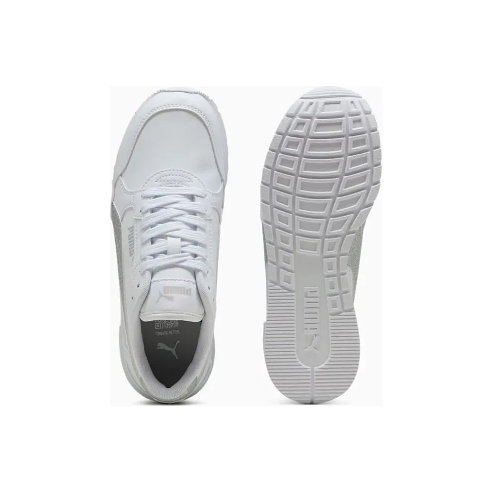 Puma – ST Runner V4 SL Glitter Jr – Women – Sport – White (401586-01)