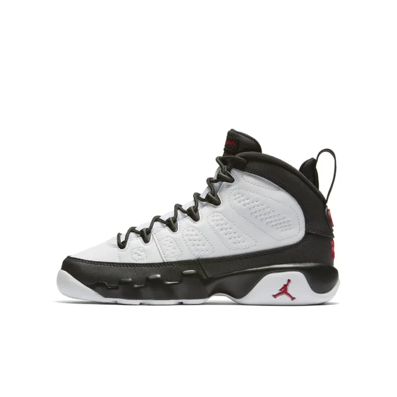 Jordan 9 Retro OG 2016 (GS) White/Black-True Red (302359-112)