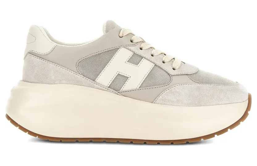 Hogan H696 Sneakers aus Wildleder – Blau (HXW6960GA40V0G)