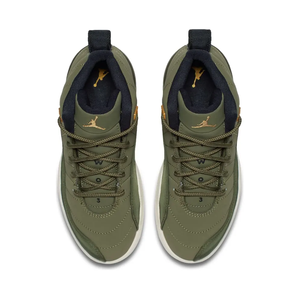 Jordan 12 Retro Chris Paul Class Of 2003 (PS) Olive Canvas/Black-Sail (151186-301)