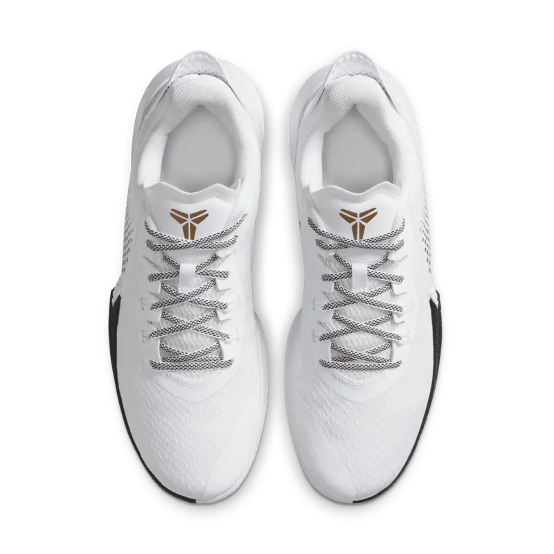 Nike Mamba Fury White Metallic Gold White/Metallic Gold-Black (CZ8770-100)