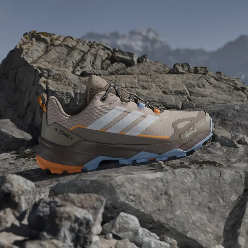 Adidas Terrex Skychaser AX5 GORE-TEX Hikingschoenen Wonder Taupe / Off White / Glow Blue (HP7169)