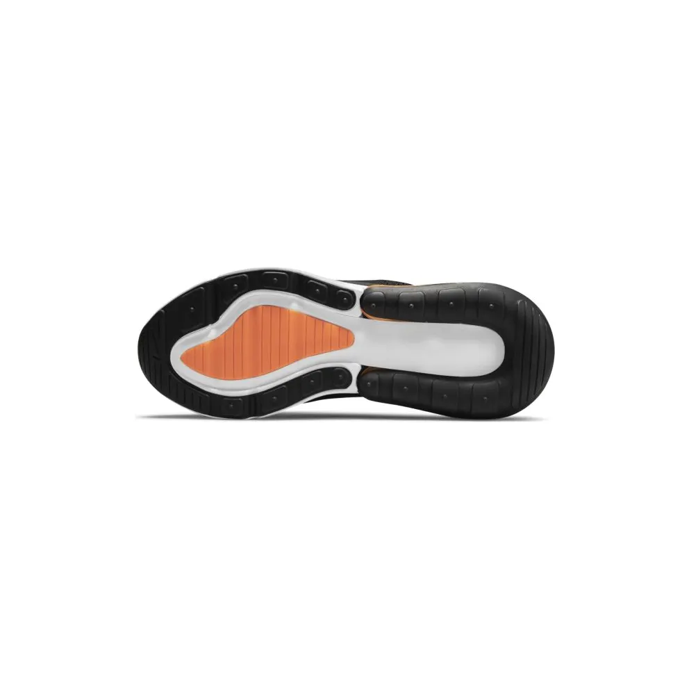 Nike Air Max 270 Black Total Orange (GS) (DM3208-001)