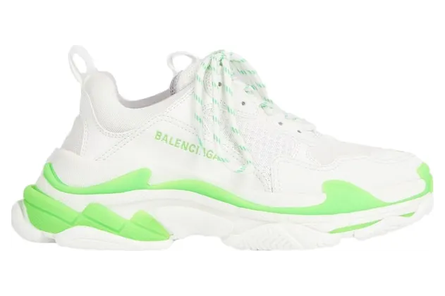 Balenciaga Triple S Fluo Green White (536737W2CA33890)