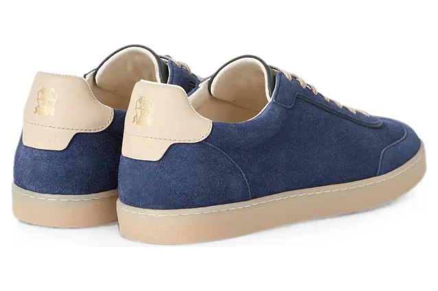 Brunello Cucinelli Suede “Blue” (MZUMGLJ336 CHJ48) (2)