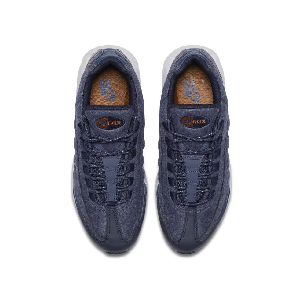 Nike Air Max 95 Wool Thunder Blue Thunder Blue/Ale Brown-Dark Obsidian (538416-403)