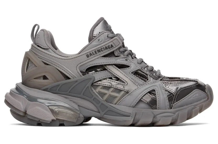 Balenciaga Grey Track 2.0 Sneakers (668822 W3CT1)