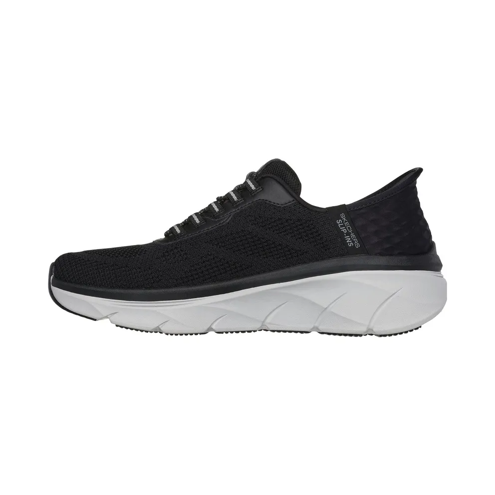 Skechers D’Lux Walker 2.0 Rezinate “Black / Grey” (232446BKGY)